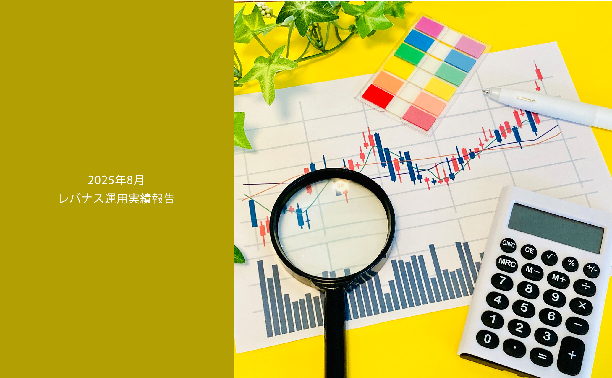 202508レバナス運用実績報告